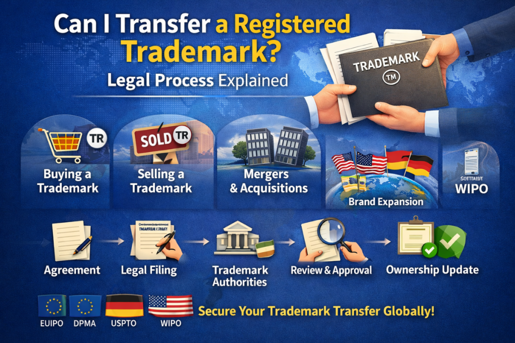 Can I Transfer a Registered Trademark? Legal Process Explained Trademark transfer process explained visually