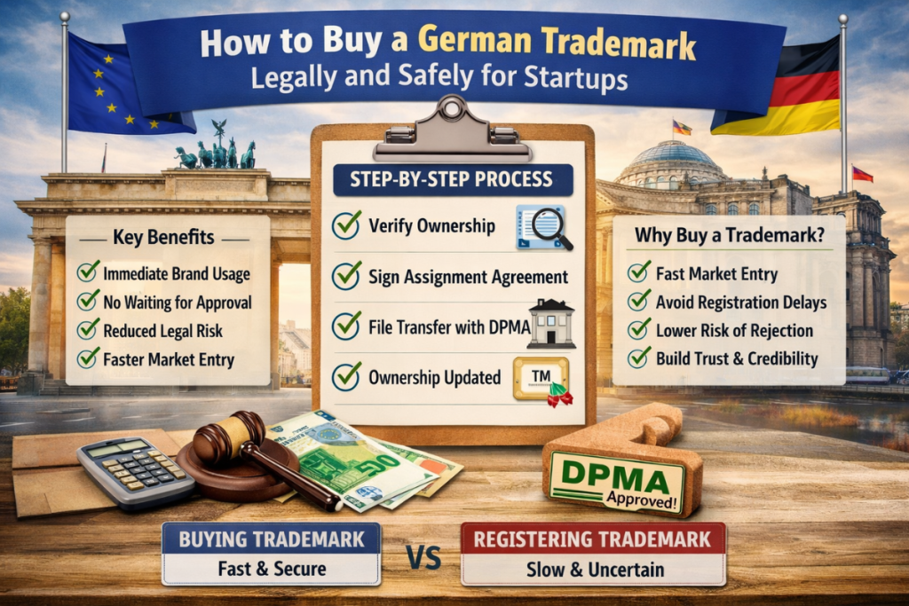 How to Buy a German Trademark Legally and Safely for Startups