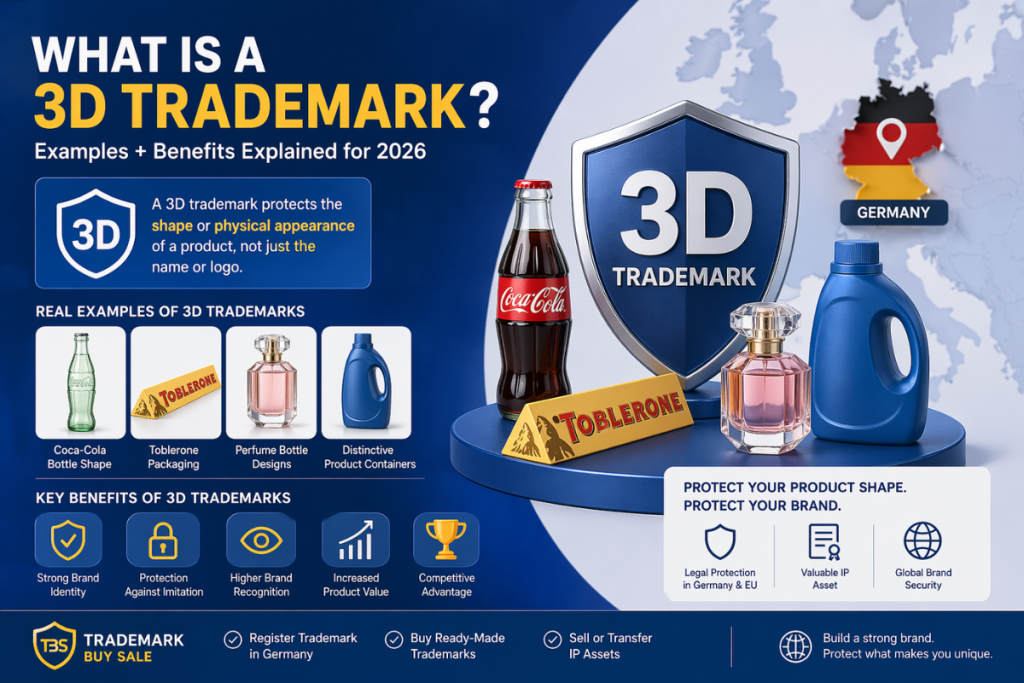 What is a 3D Trademark? (Examples & Benefits Explained for 2026) 3D Trademark in Germany