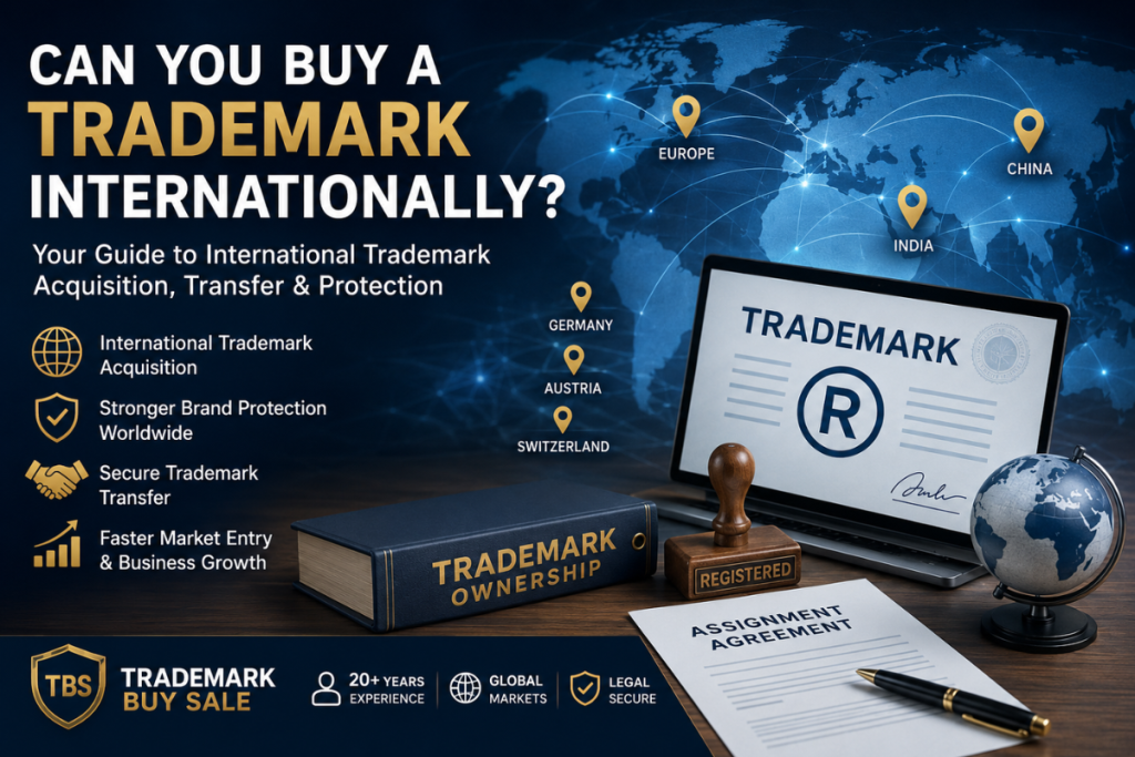 Can You Buy a Trademark Internationally? Can You Buy a Trademark Internationally?