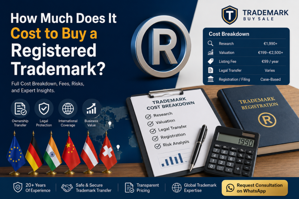 How Much Does It Cost to Buy a Trademark? Complete Breakdown for Businesses How Much Does It Cost to Buy a Trademark