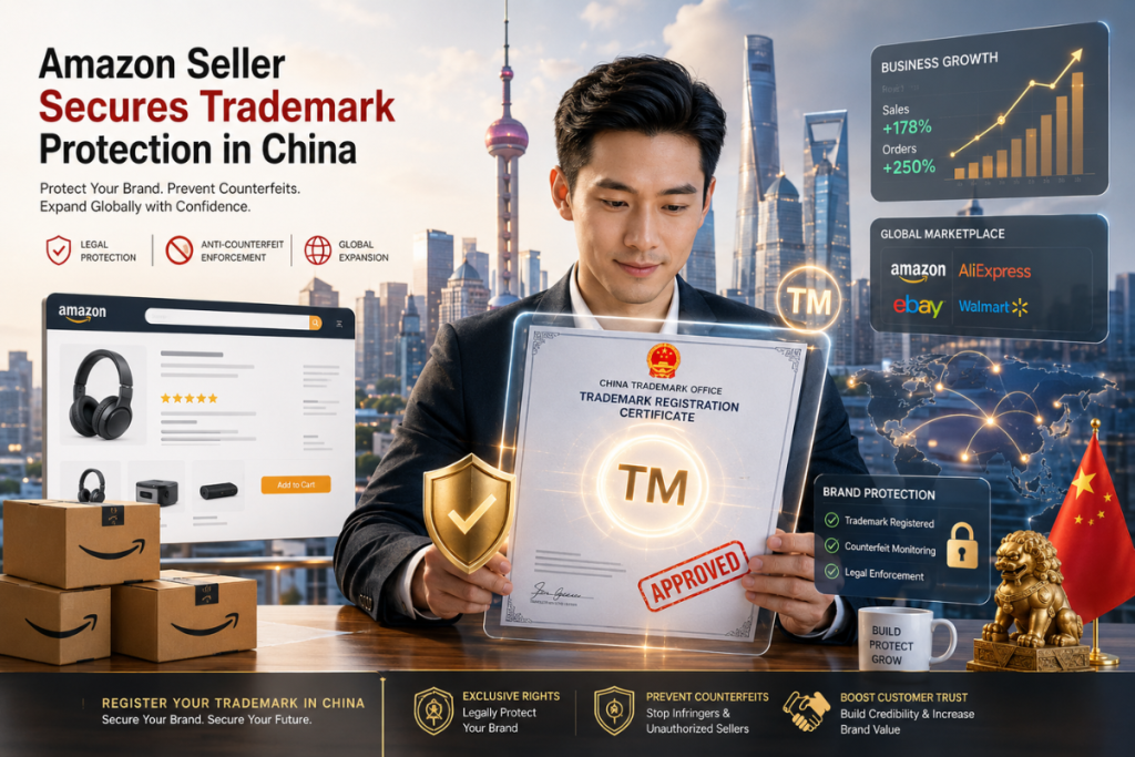 How Amazon Sellers Can Register a Trademark in China for Brand Protection amazon sellers trademark registration china