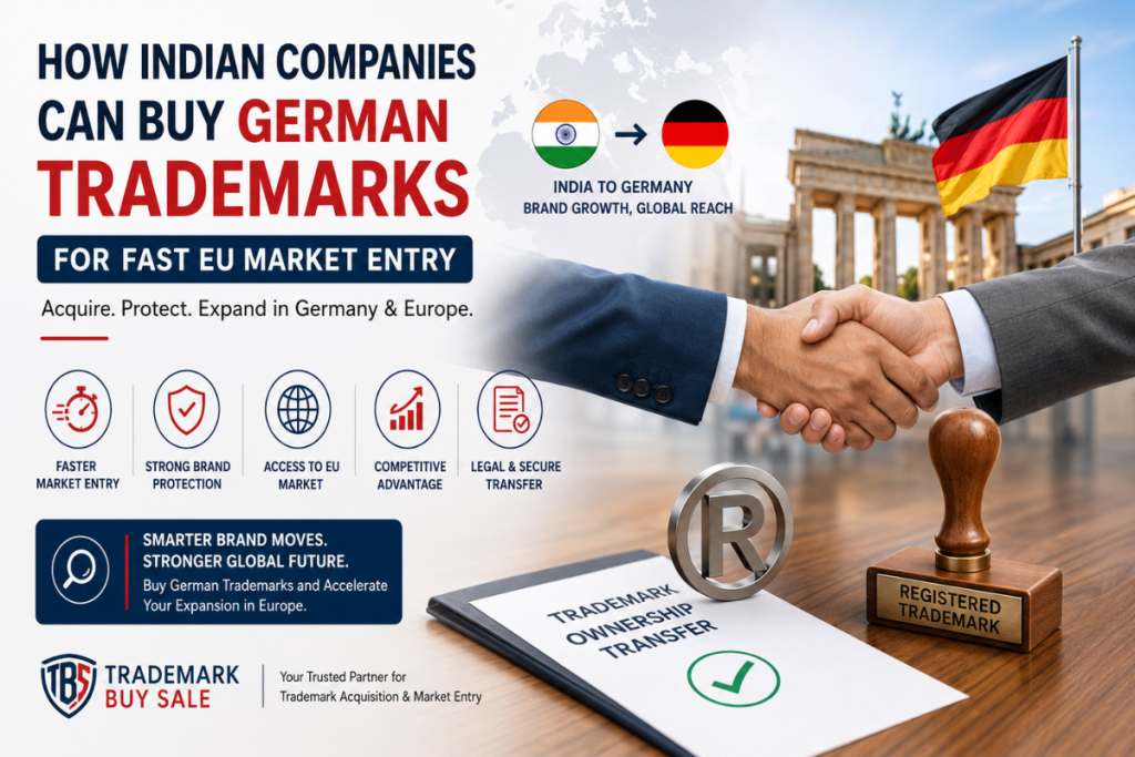 How Indian Companies Can Buy German Trademarks for Fast EU Market Entry How Indian Companies Can Buy German Trademarks for Fast EU Market Entry