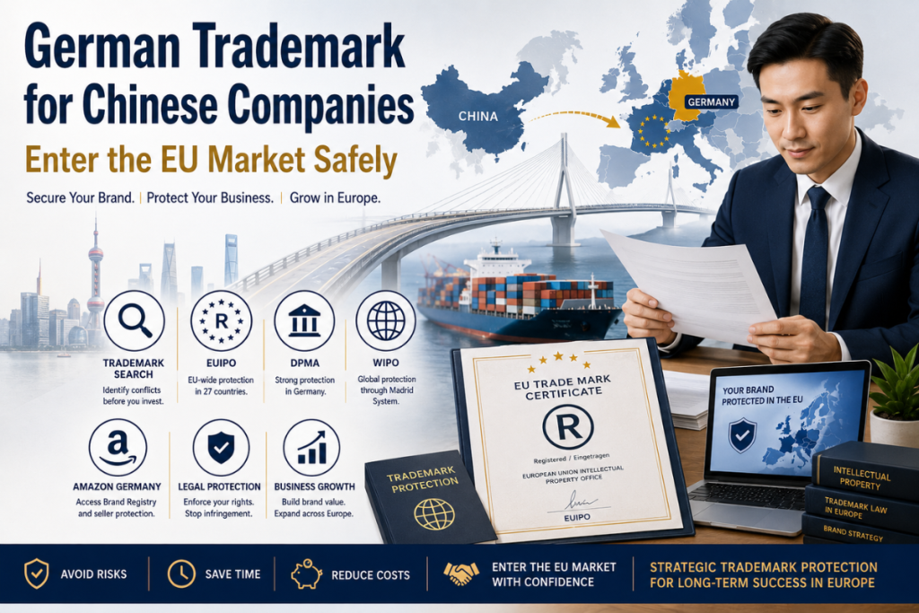 German Trademark for Chinese Companies: How to Enter the EU Market Safely German Trademark for Chinese Companies