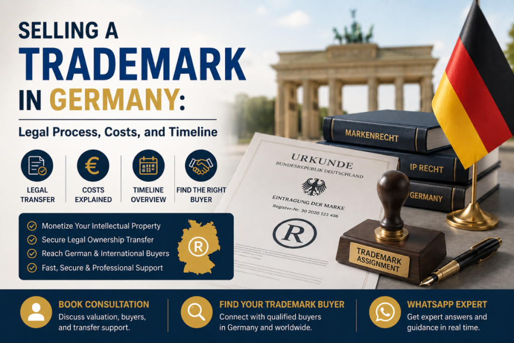 Selling a Trademark in Germany: Legal Process, Costs, and Timeline selling a trademark in Germany