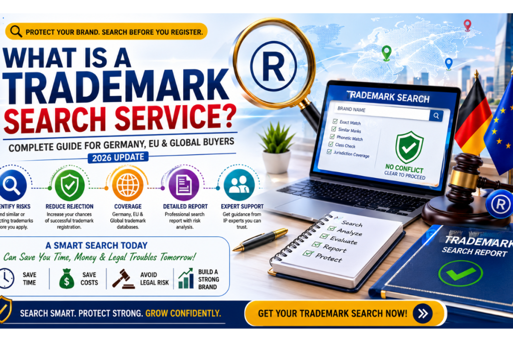 What Is a Trademark Search Service? Complete Guide for Germany, EU & Global Buyers (2026 Update) What Is Trademark Search Service