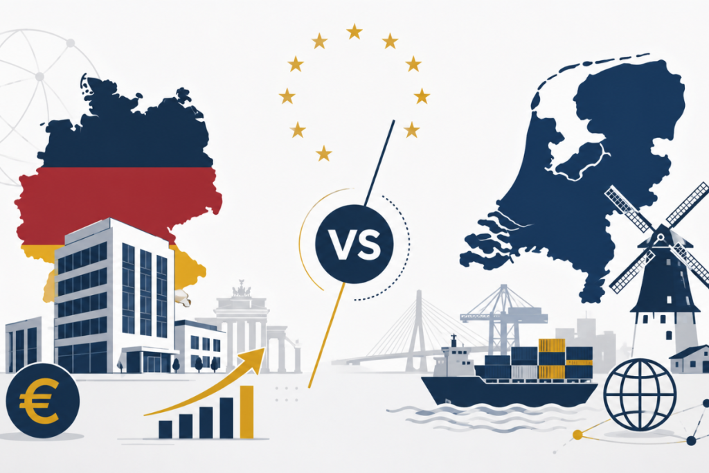 Germany vs Netherlands: Which Country Is Better for Business Expansion? (2026) Germany vs Netherlands business expansion comparison 2026 for foreign companies