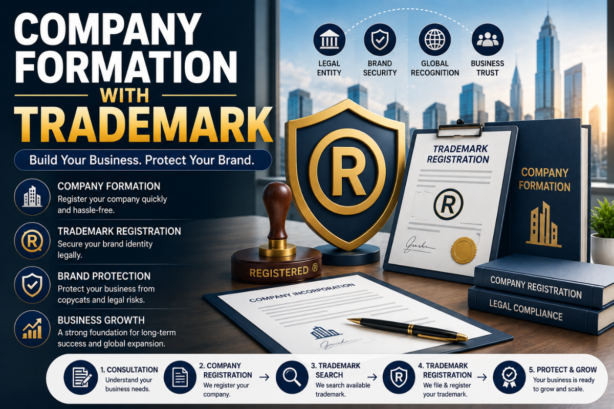 Home Company Formation with Trademark